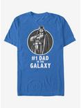 Star Wars Darth Vader Best Dad T-Shirt, ROYAL, hi-res