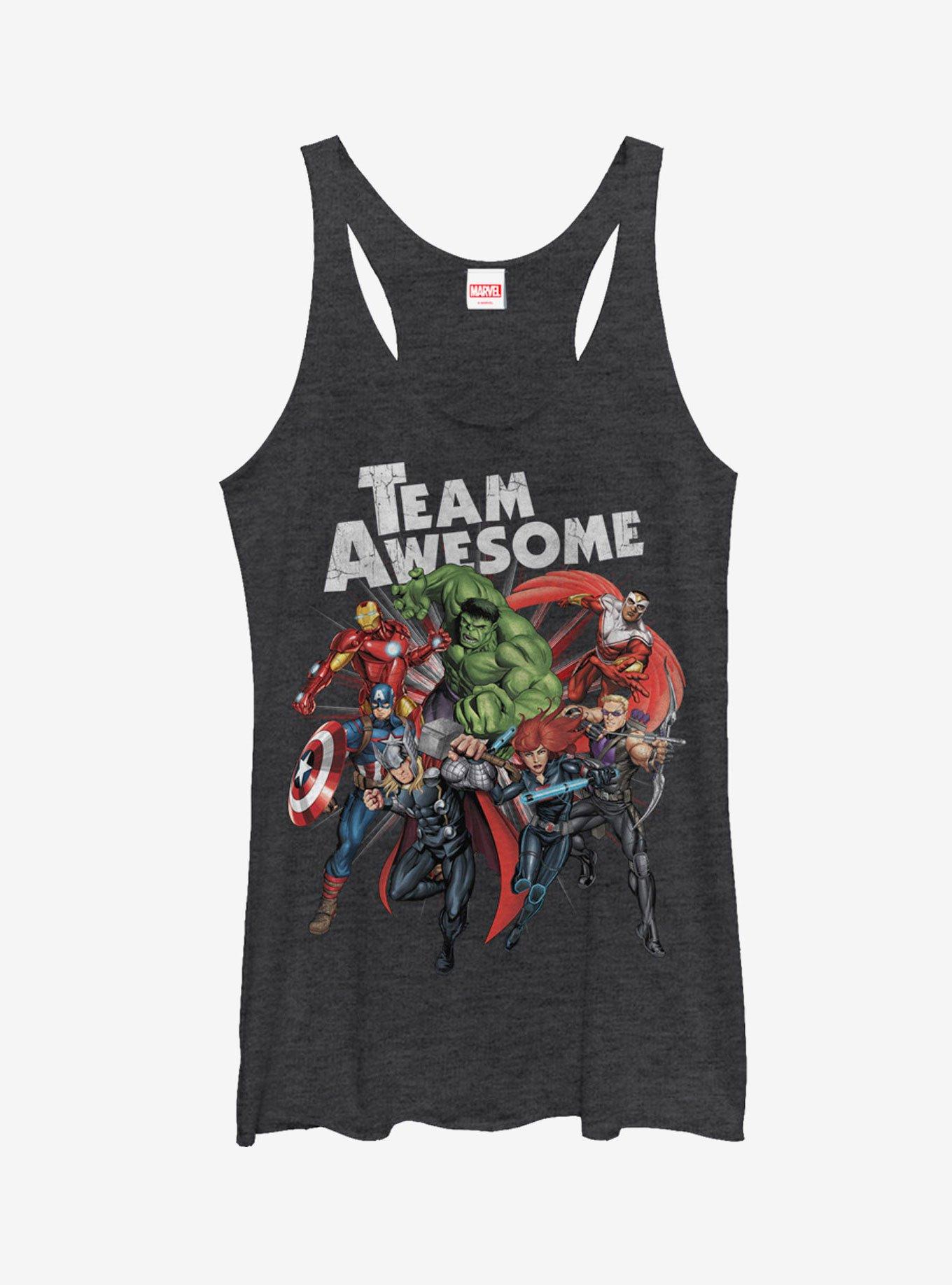 Marvel Avengers Team Awesome Womens Tank, , hi-res