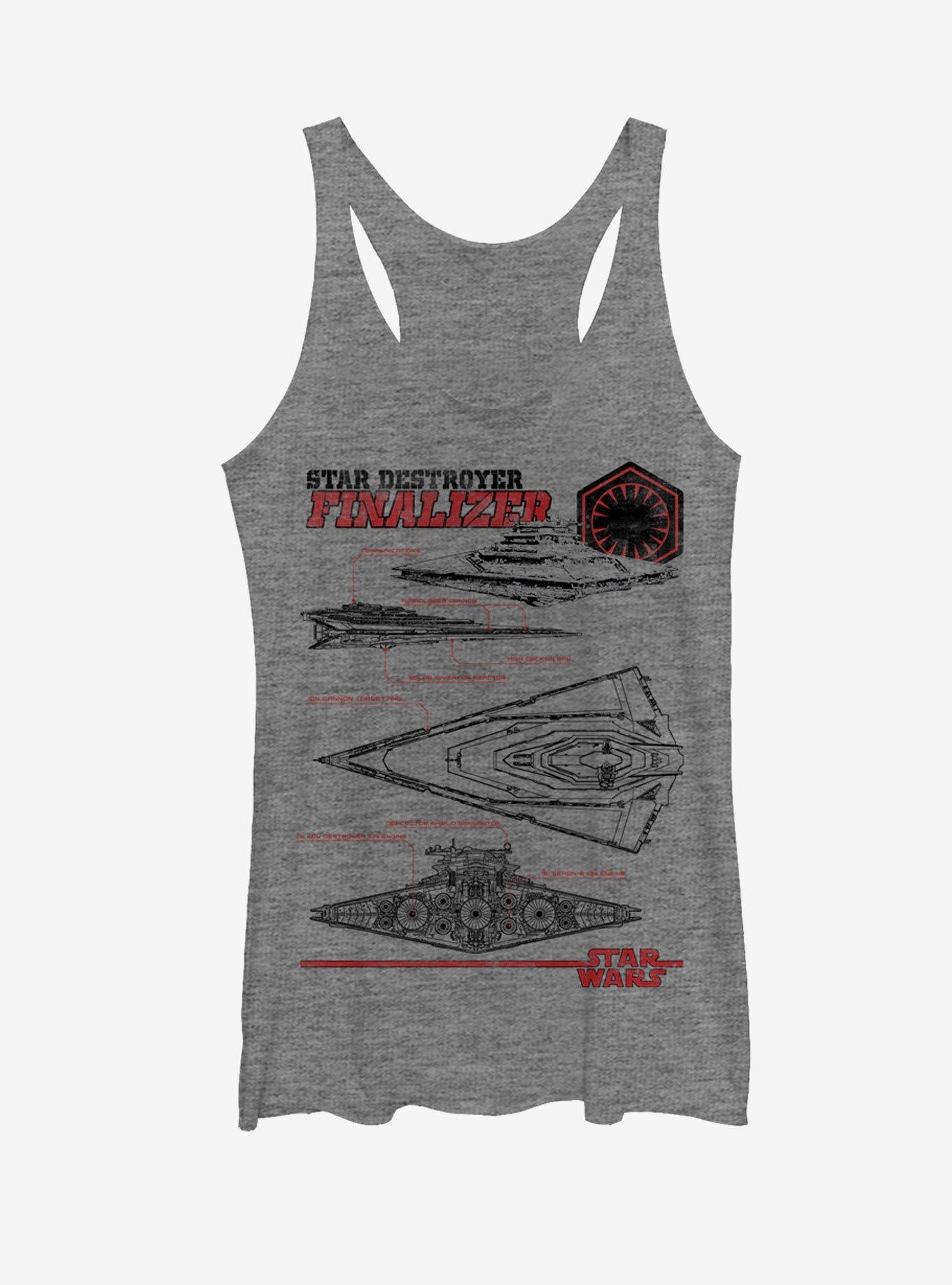 Star Wars Star Destroyer Finalizer Womens Tank, , hi-res