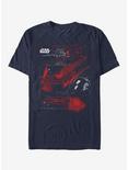 Star Wars: The Last Jedi TIE Silencer T-Shirt, NAVY, hi-res