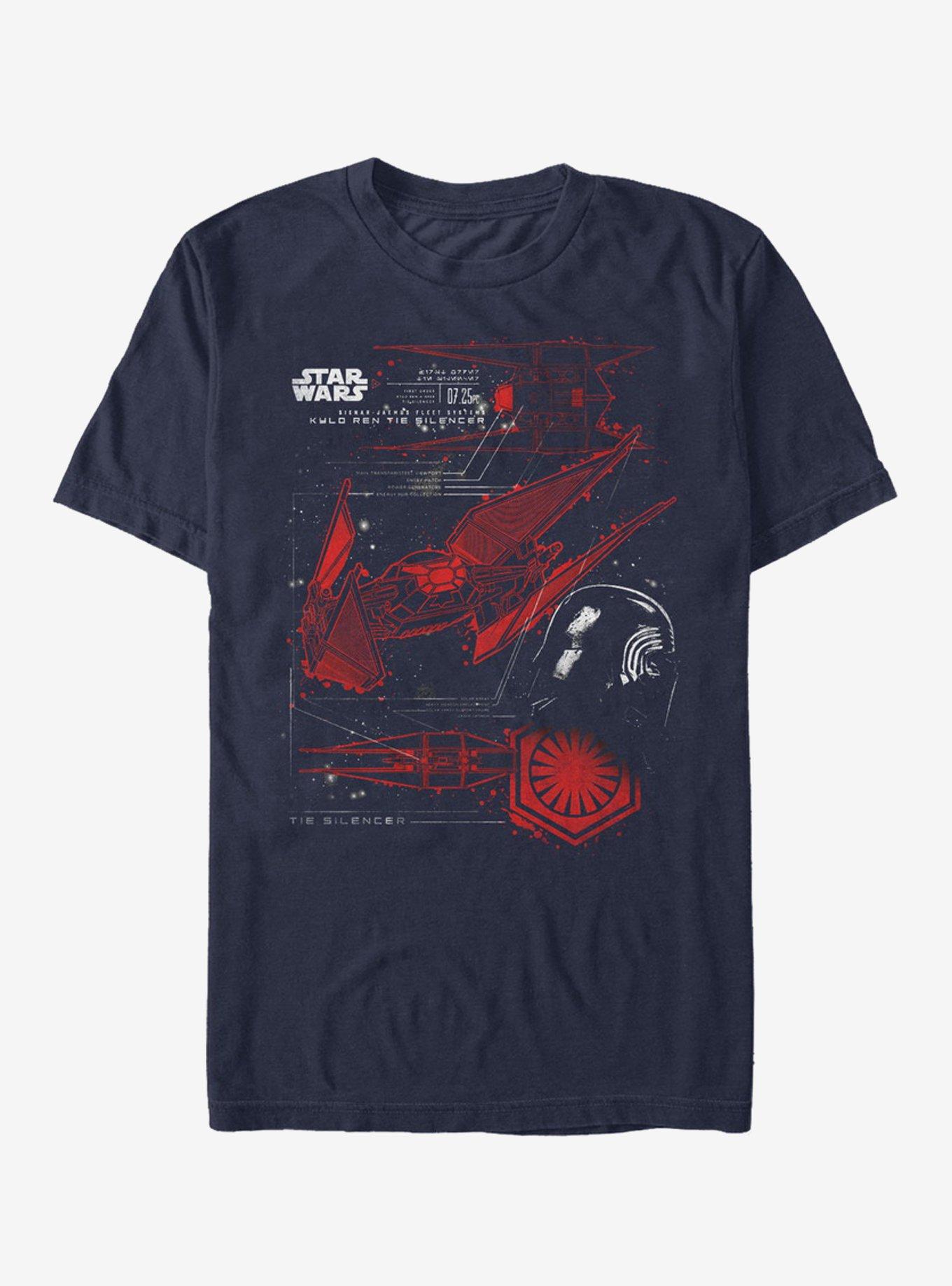 Star Wars: The Last Jedi TIE Silencer T-Shirt, , hi-res