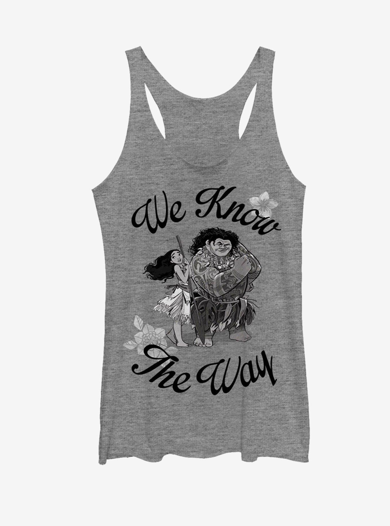 Disney Moana Know the Way Womens Tank, , hi-res
