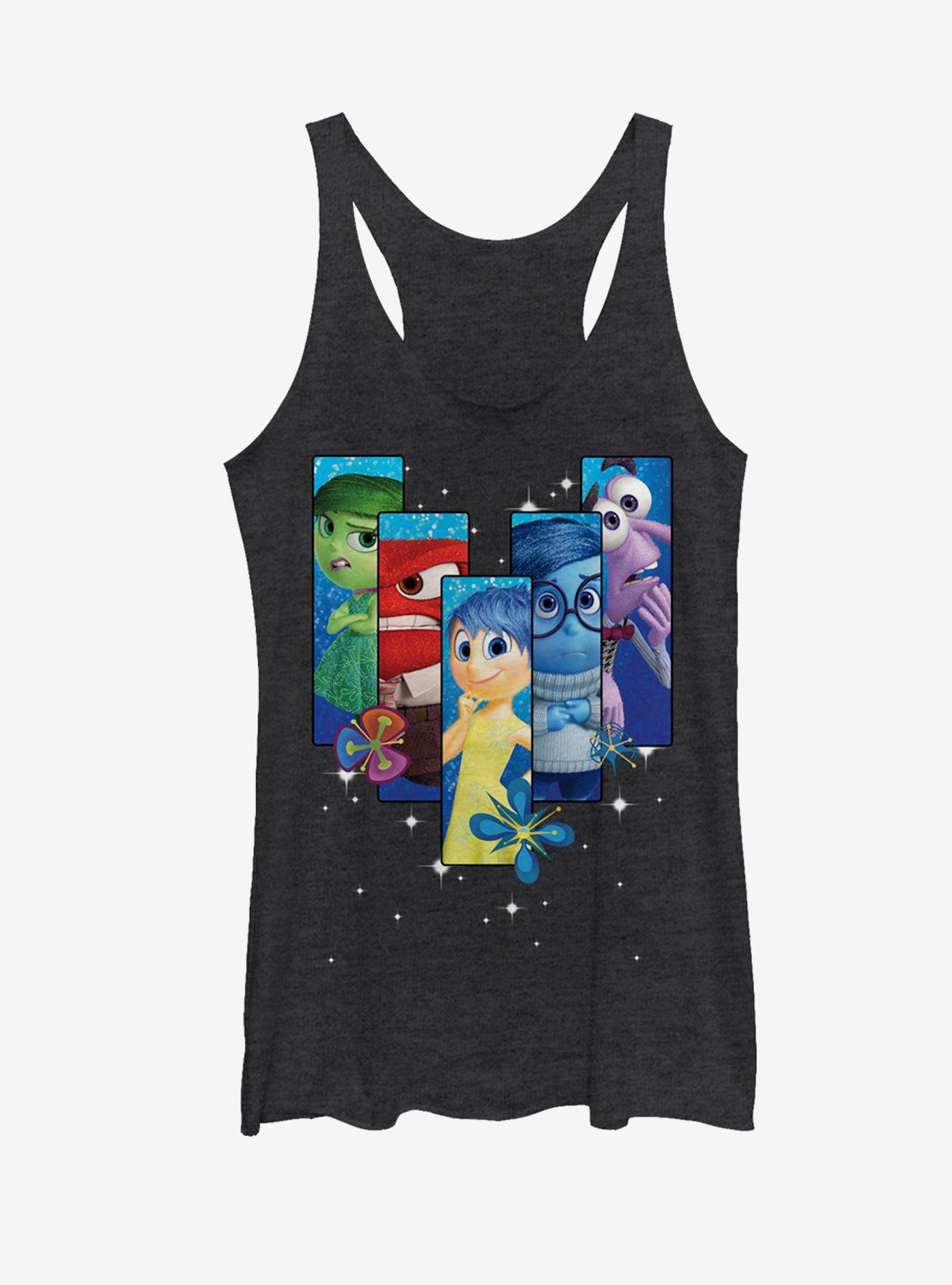 Disney Pixar Inside Out Riley's Emotions Boxes Womens Tank, , hi-res