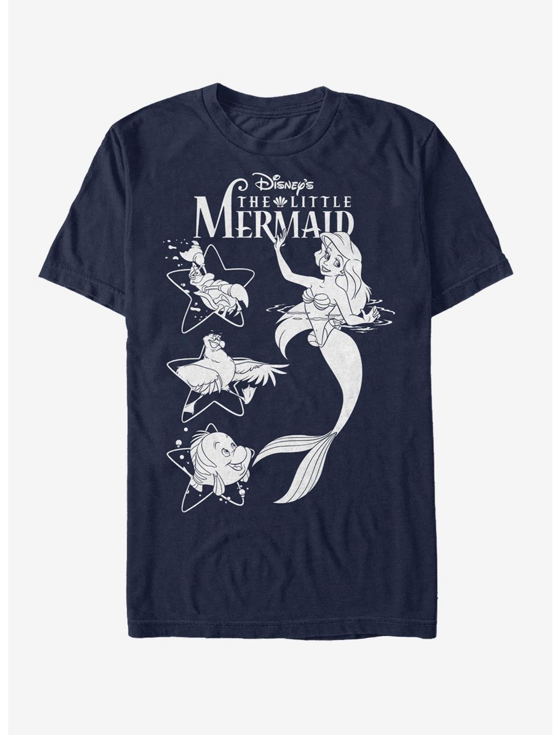 Disney Princess Ariel's Pals T-Shirt, NAVY, hi-res