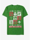 Star Wars Christmas Panels T-Shirt, KELLY, hi-res