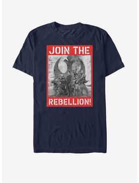 Star Wars Join the Rebellion Poster T-Shirt, , hi-res