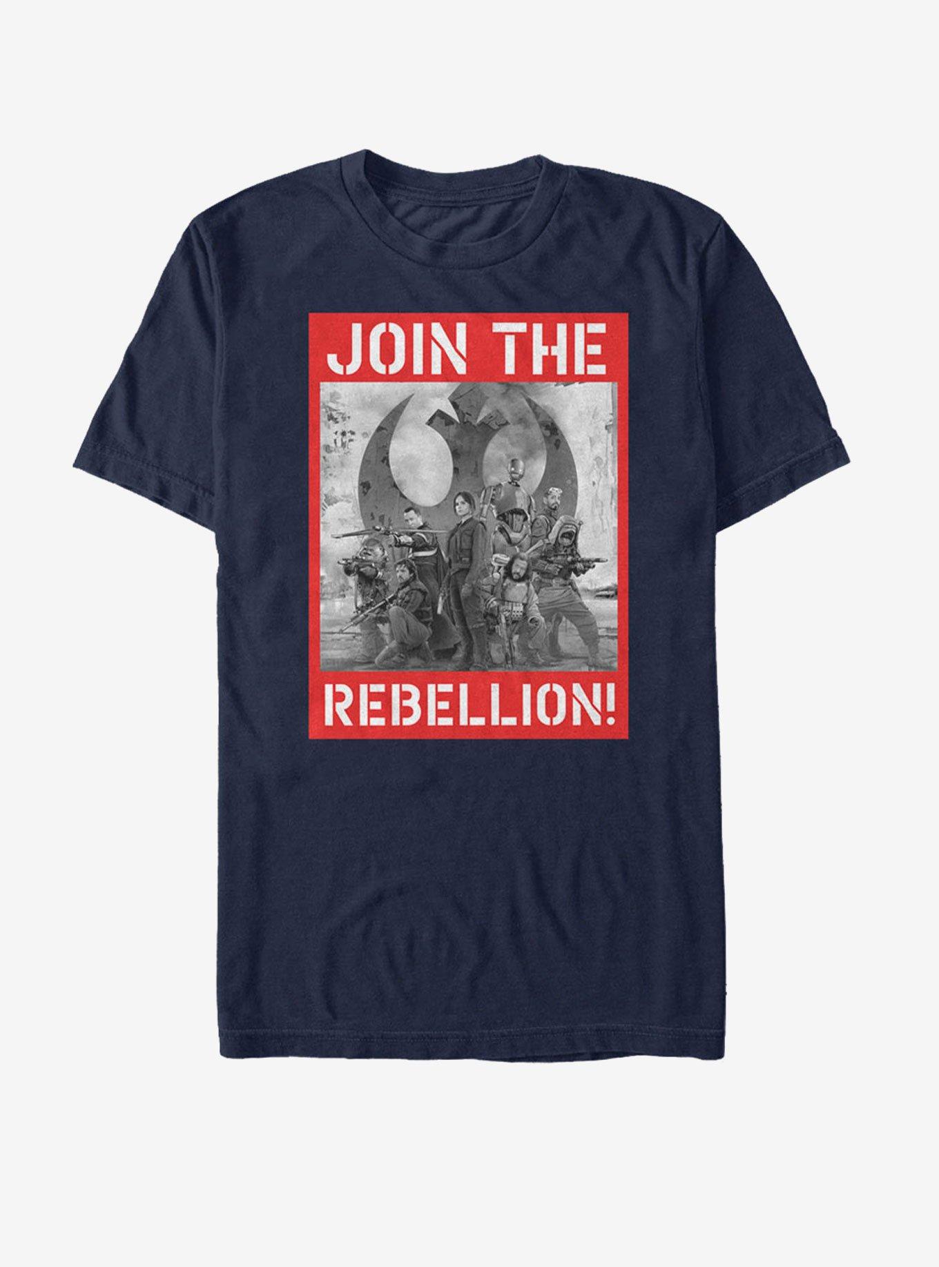 Star Wars Join the Rebellion Poster T-Shirt, , hi-res