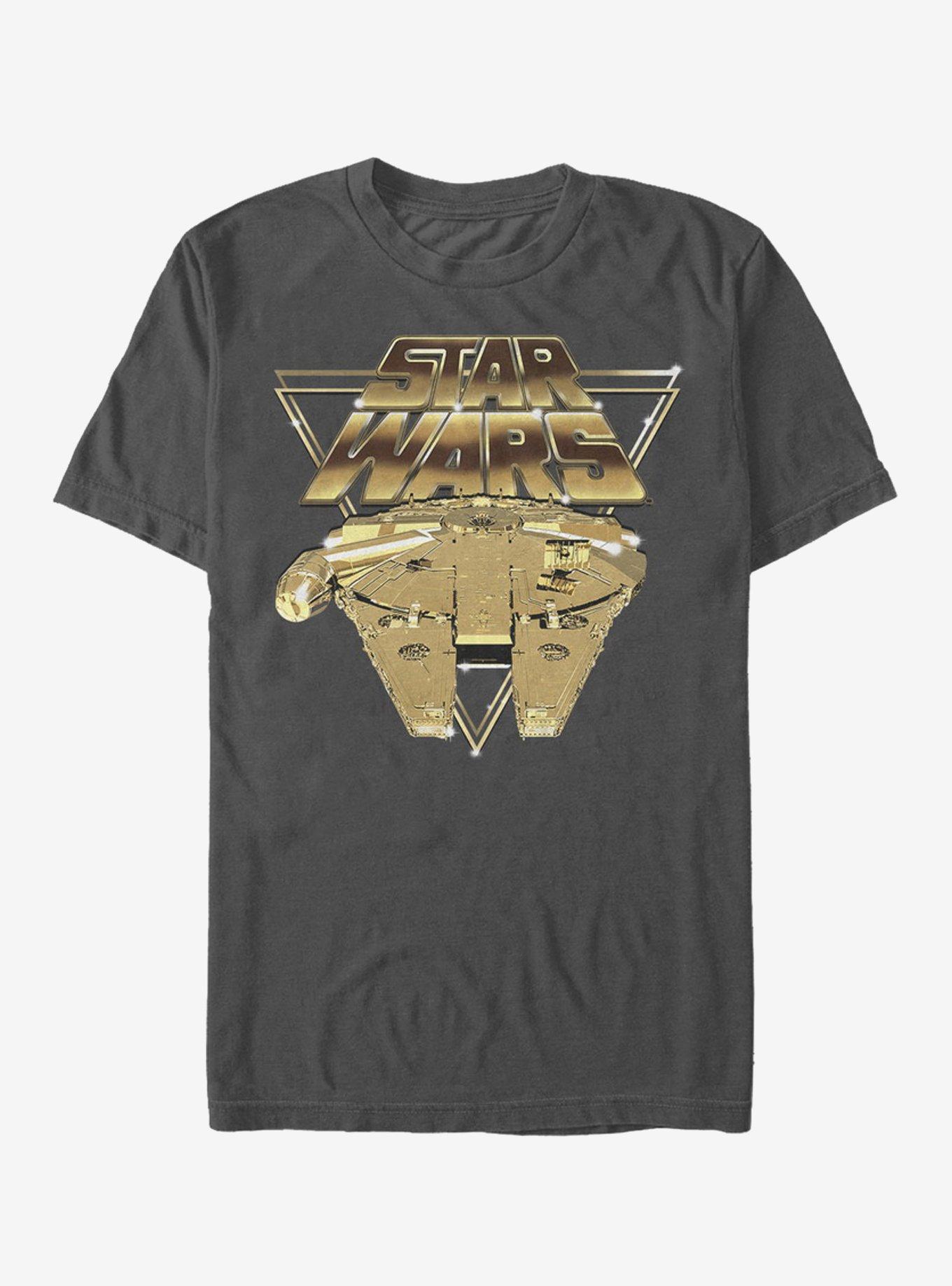 Star Wars Millennium Falcon Pixel T-Shirt, , hi-res