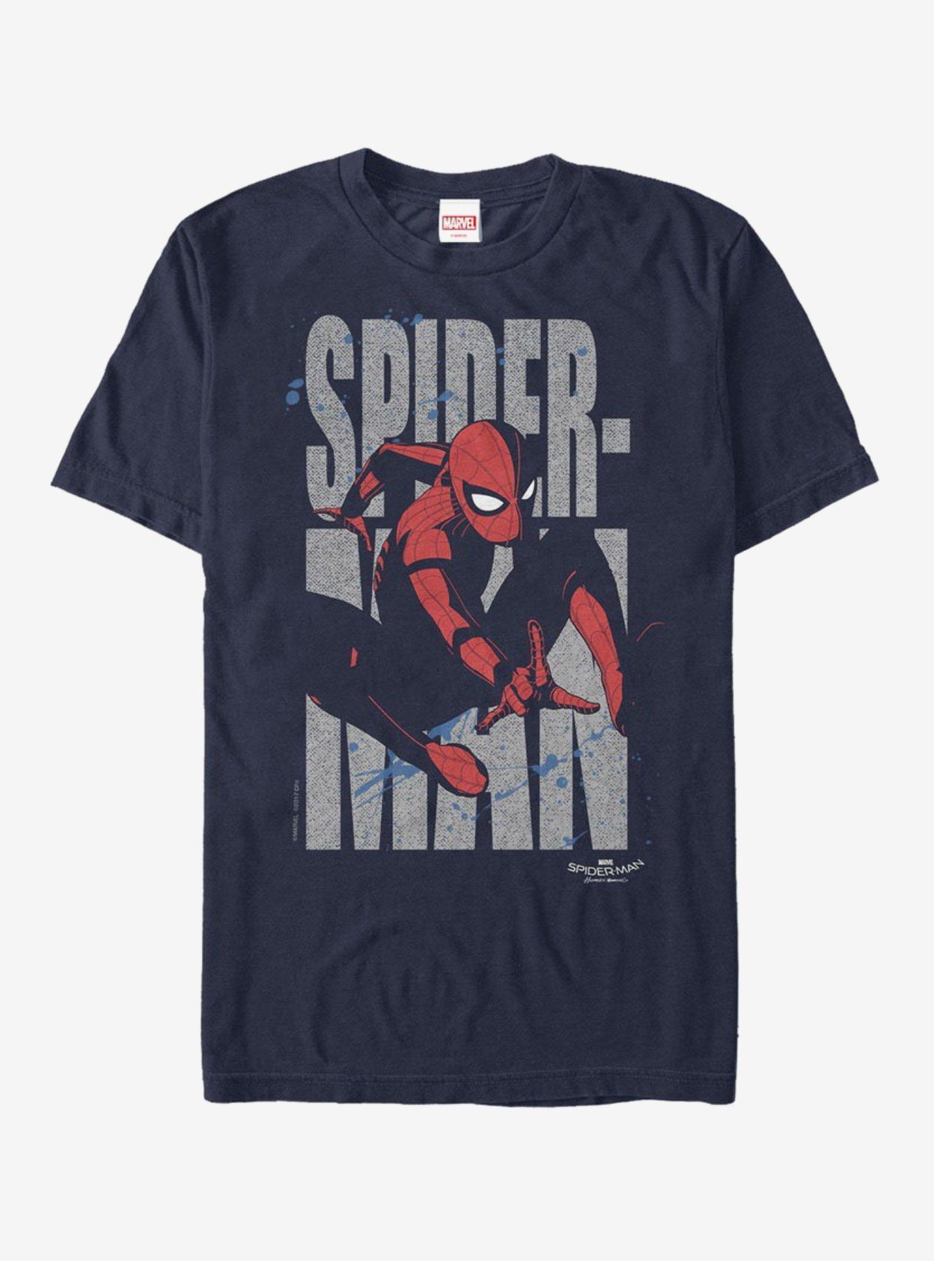 Marvel Spider-Man Homecoming Name T-Shirt, , hi-res