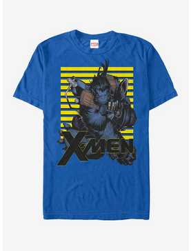 Marvel X-Men Beast Stripes T-Shirt, , hi-res