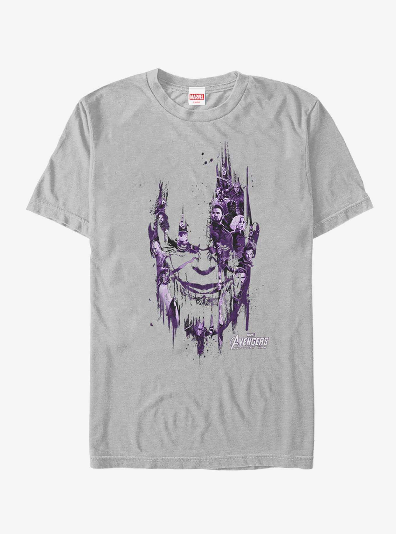 Marvel Avengers: Infinity War Thanos Face T-Shirt, , hi-res