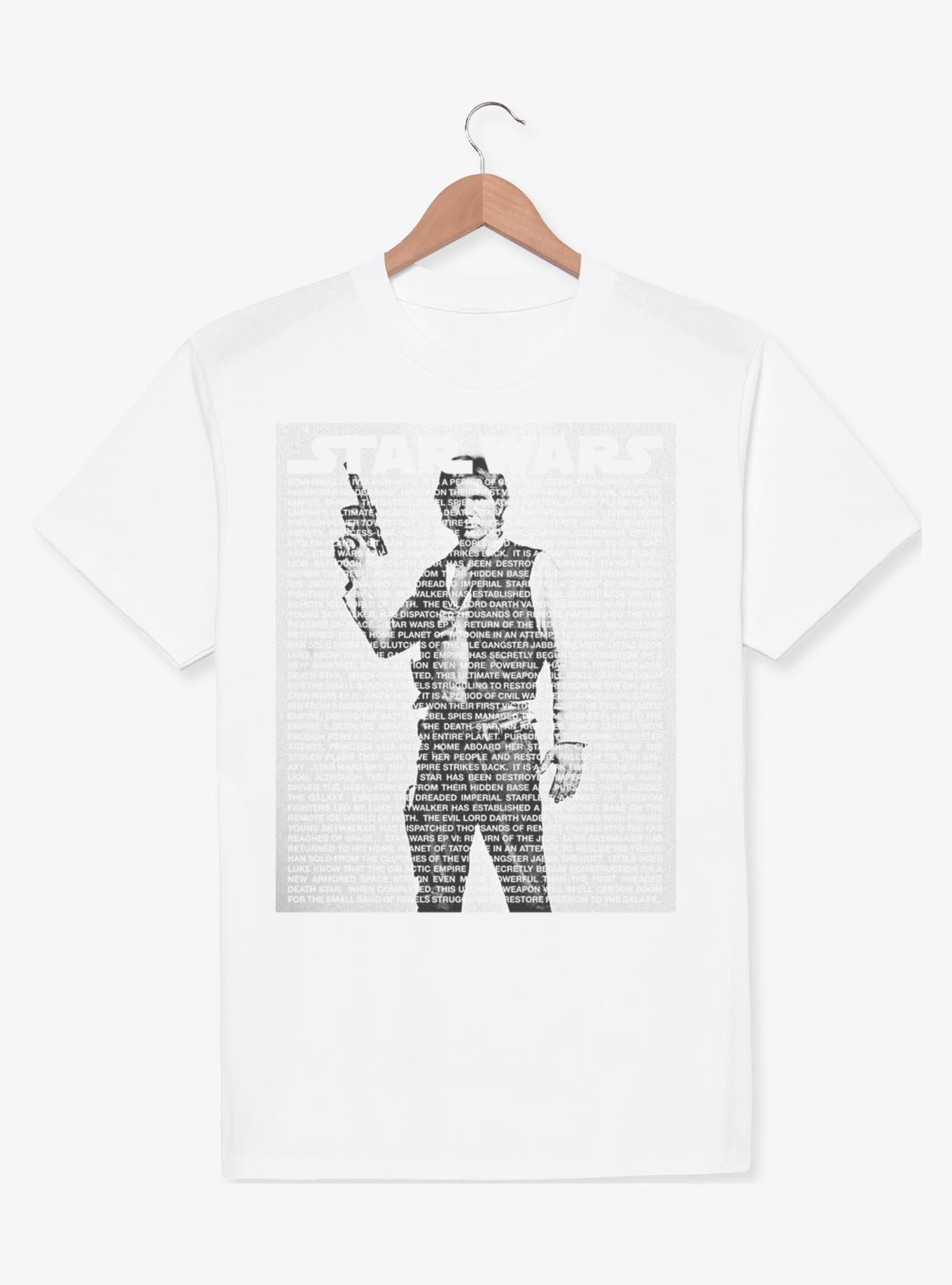 Star Wars Han Solo Intro Script T-Shirt