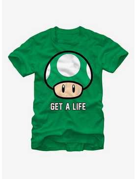 Nintendo Mario Get a Life T-Shirt, , hi-res
