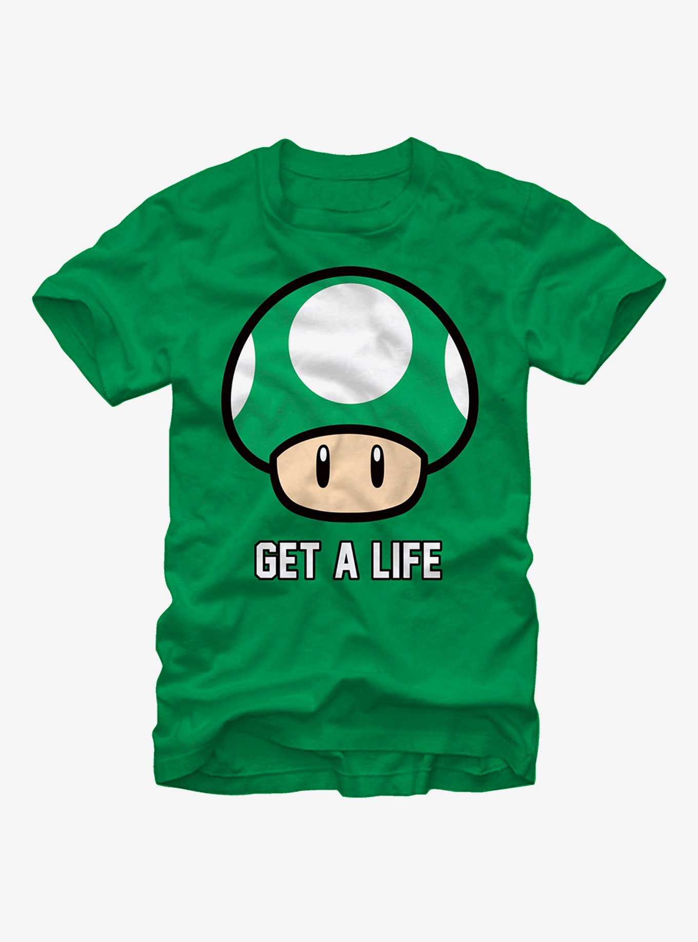 Nintendo Mario Get a Life T-Shirt, , hi-res