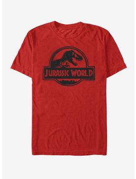 Jurassic World Spray Paint Print Logo T-Shirt, , hi-res