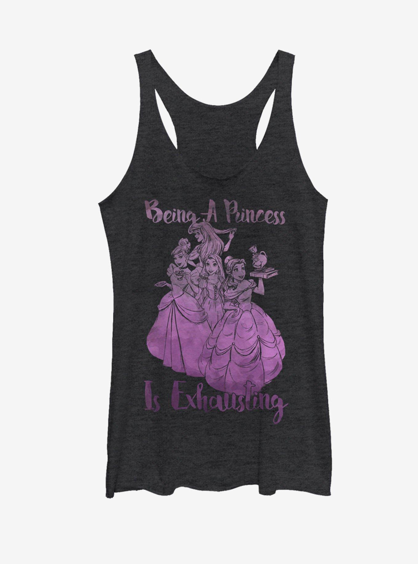 Disney Princess Being a Princess is Exhausting Womens Tank, , hi-res