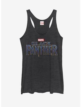 Marvel Black Panther 2018 Text Logo Womens Tank, , hi-res