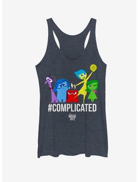 Navy Heather Disney Inside Out Complicated Emotions Womens Tank, BoxLunch  - BLUE