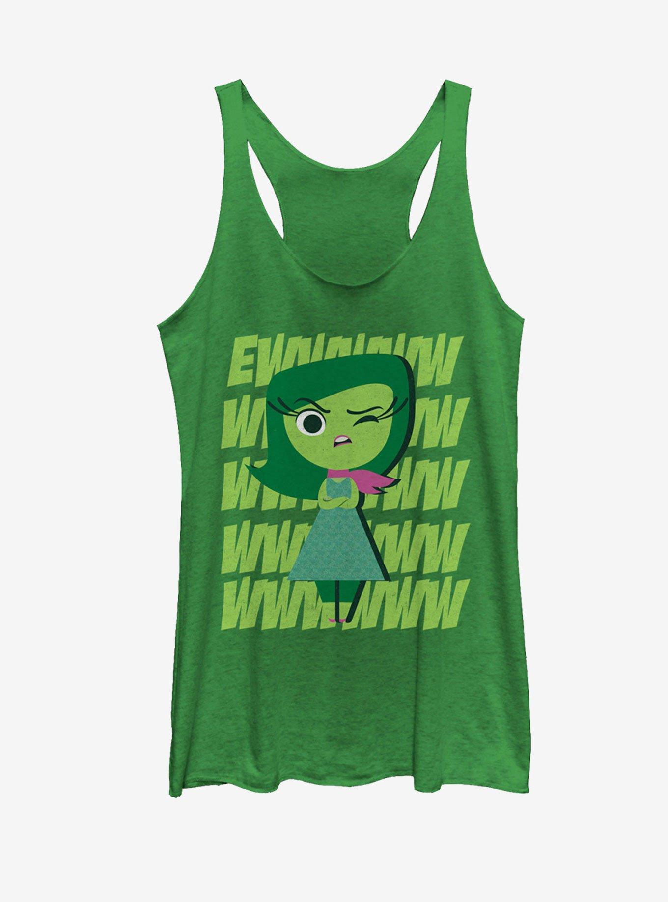 Disney Pixar Inside Out Disgust Ew Womens Tank, , hi-res