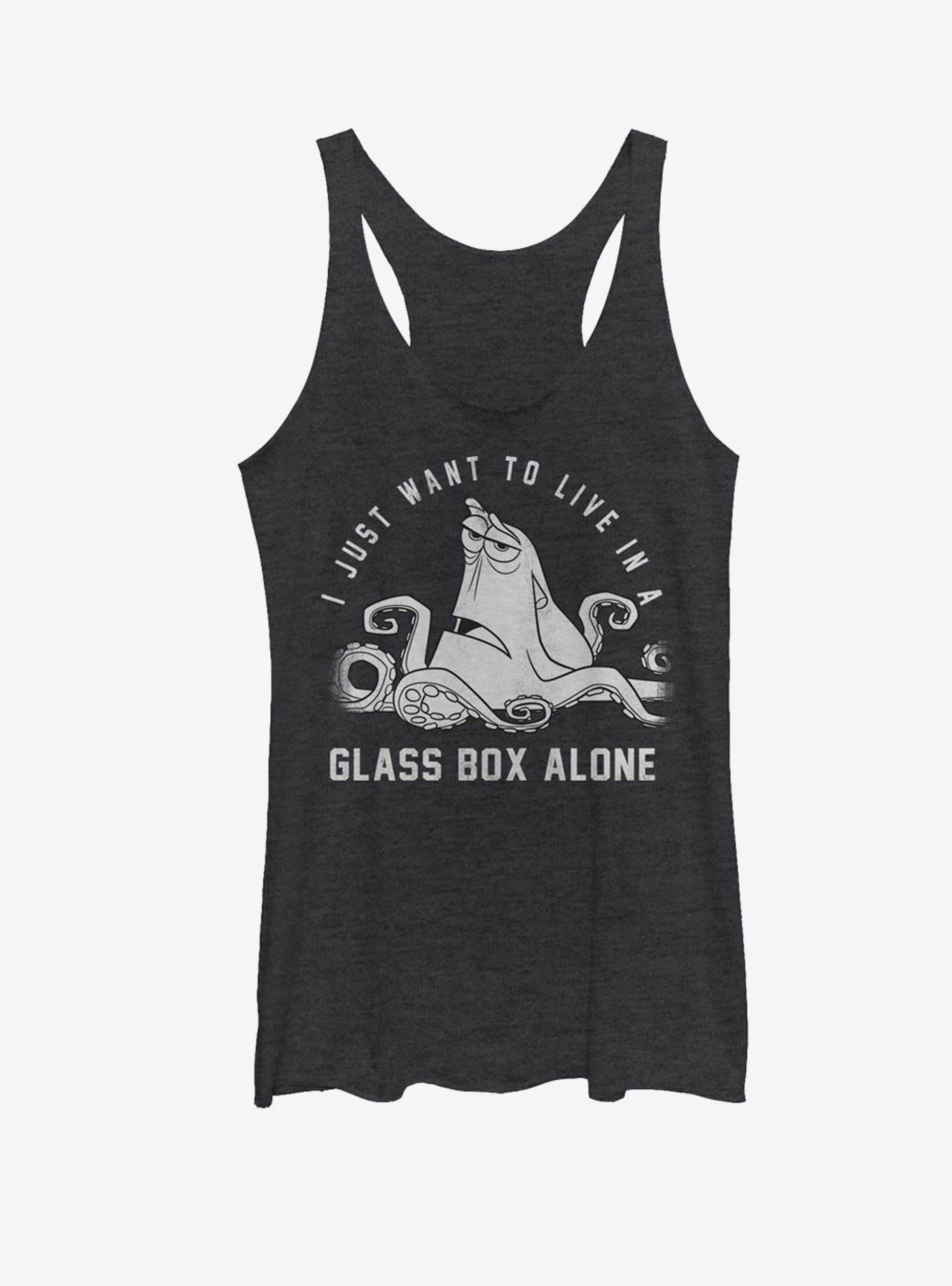 Disney Pixar Finding Dory Hank Glass Box Alone Womens Tank, , hi-res