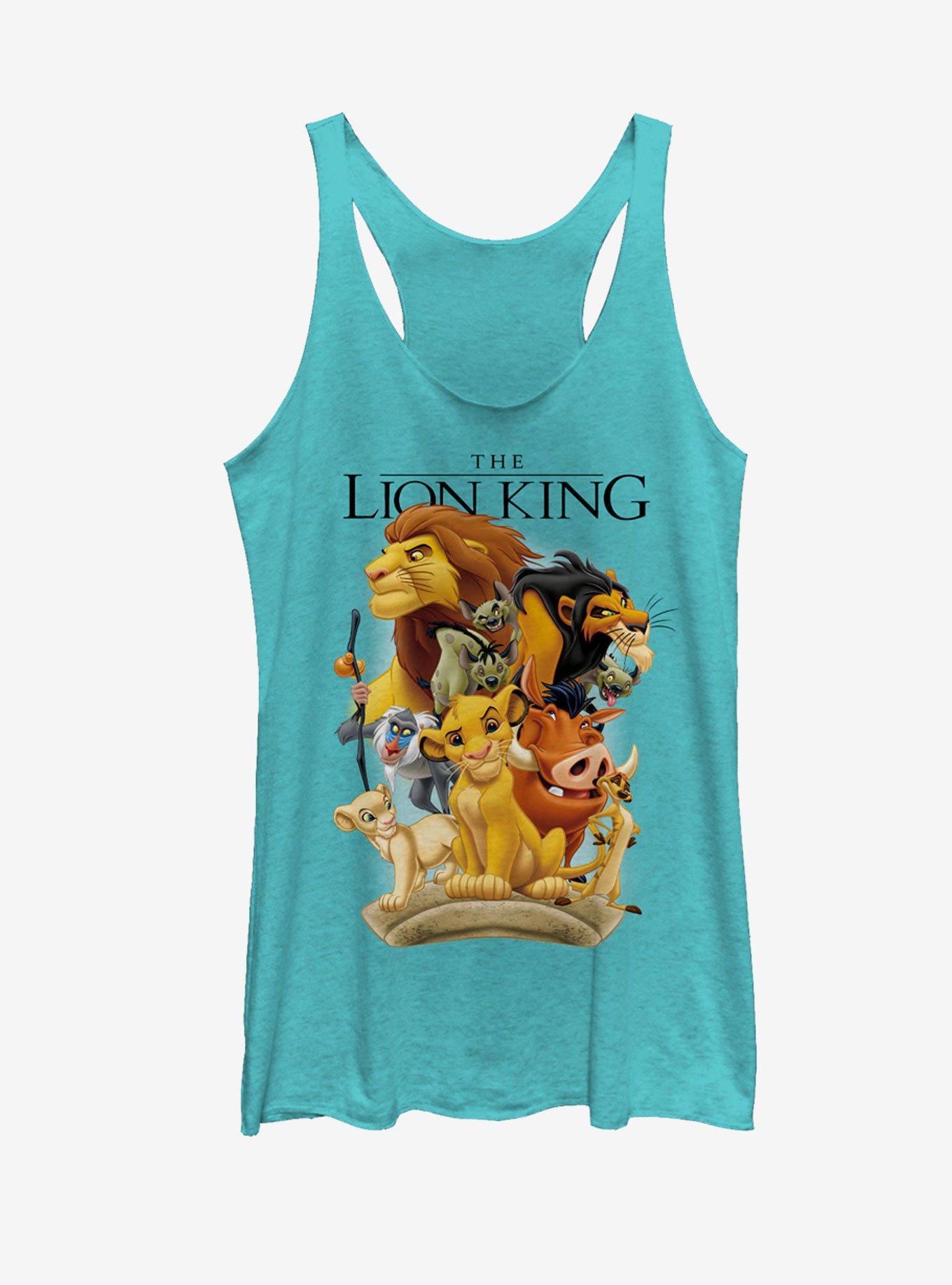 Disney Lion King Pride Land Characters Womens Tank, , hi-res