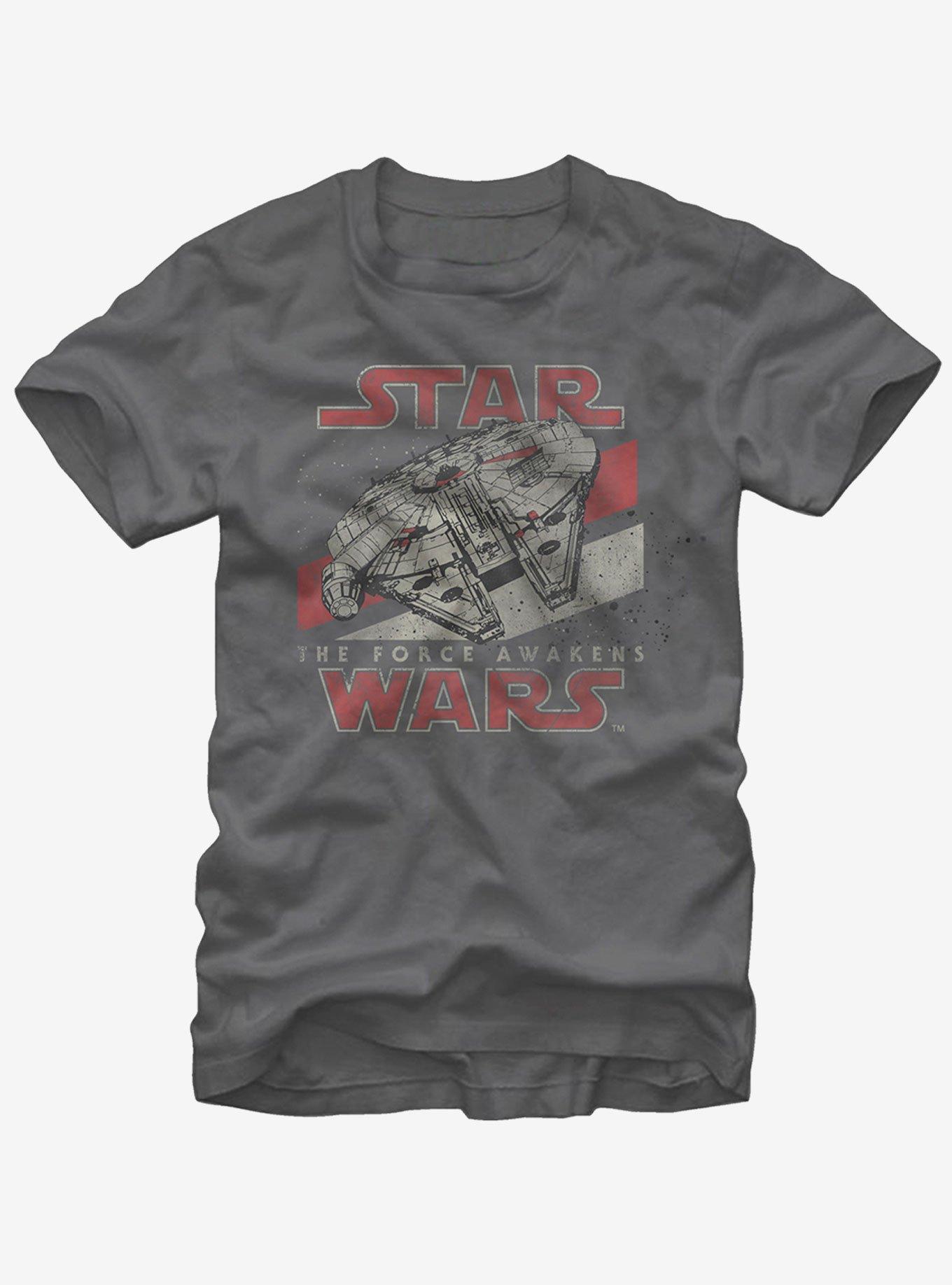 Star Wars The Force Awakens Millennium Falcon T-Shirt, , hi-res