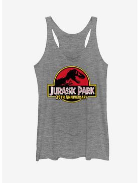 Jurassic Park 25th Anniversary Logo Womens Tank, , hi-res