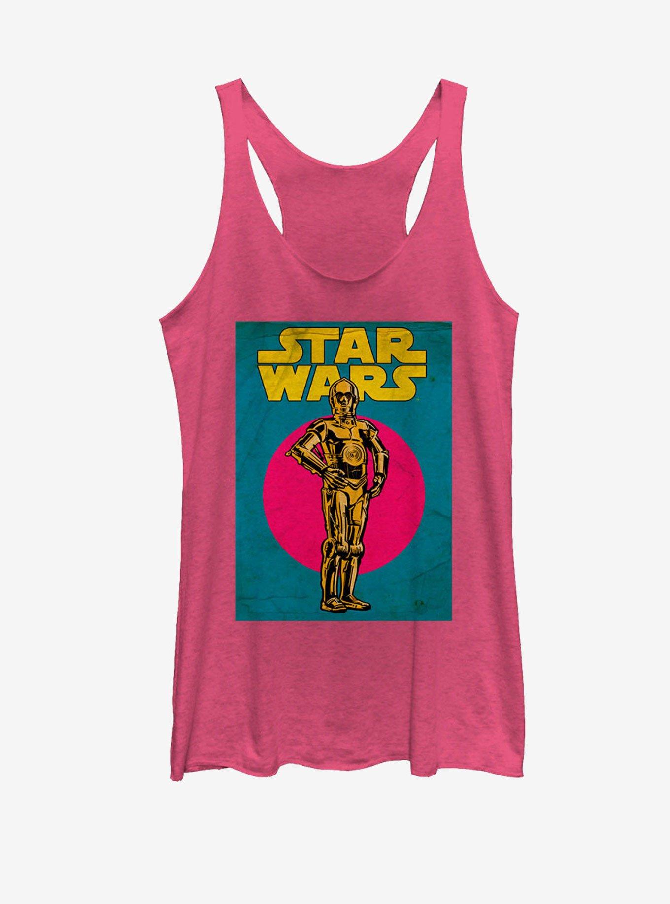 Star Wars C-3PO Trading Card Womens Tank, , hi-res