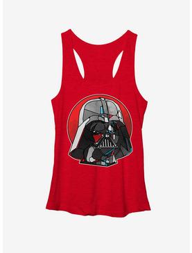 Star Wars Stained Glass Darth Vader Womens Tank, , hi-res