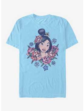 Disney Princess Floral Portrait T-Shirt, , hi-res