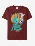 Guardians of the Galaxy Vol. 2 Groot Tape T-Shirt, CARDINAL, hi-res