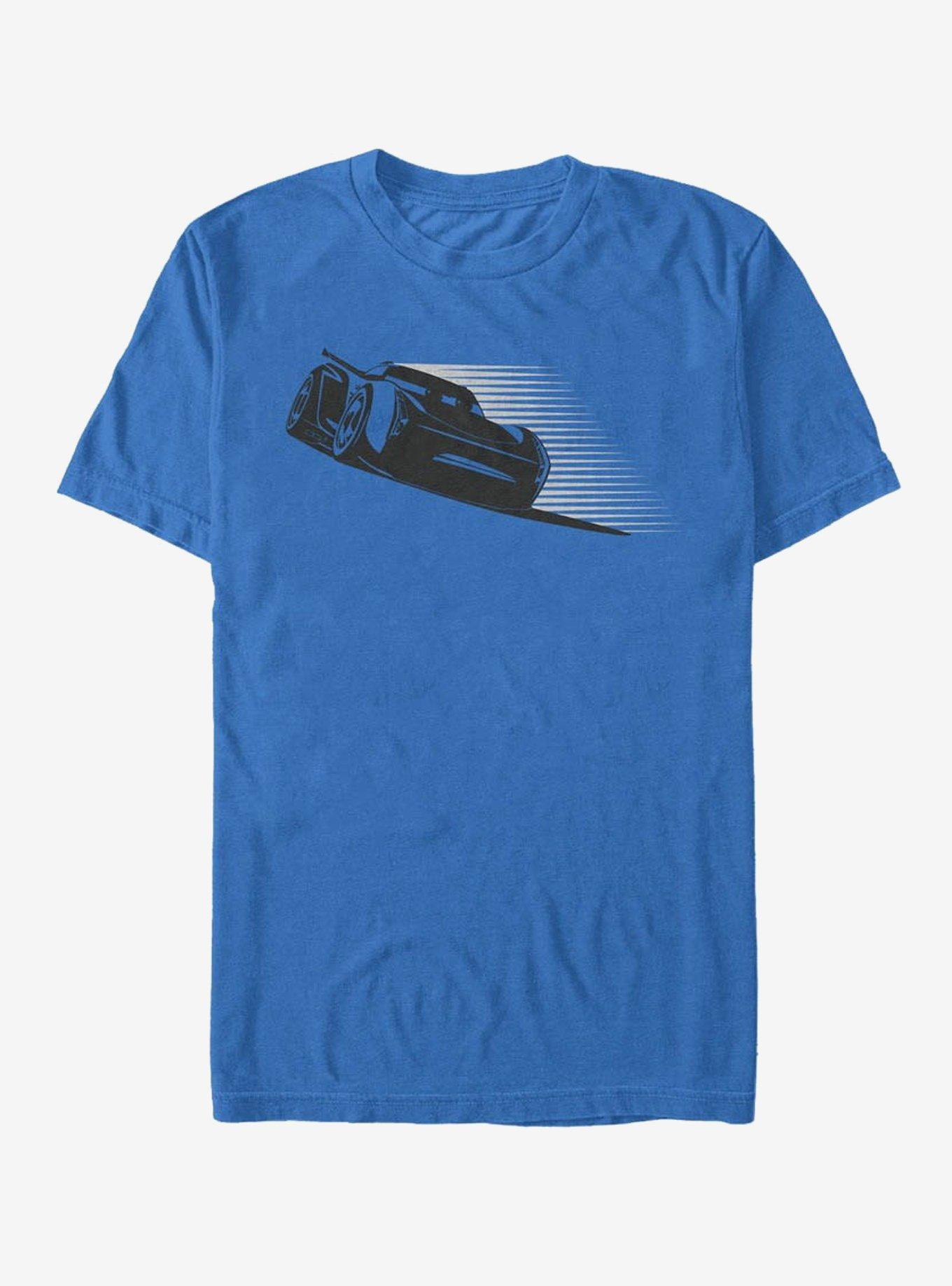 Disney Pixar Cars 3 Jackson Storm Stripes T-Shirt, ROYAL, hi-res