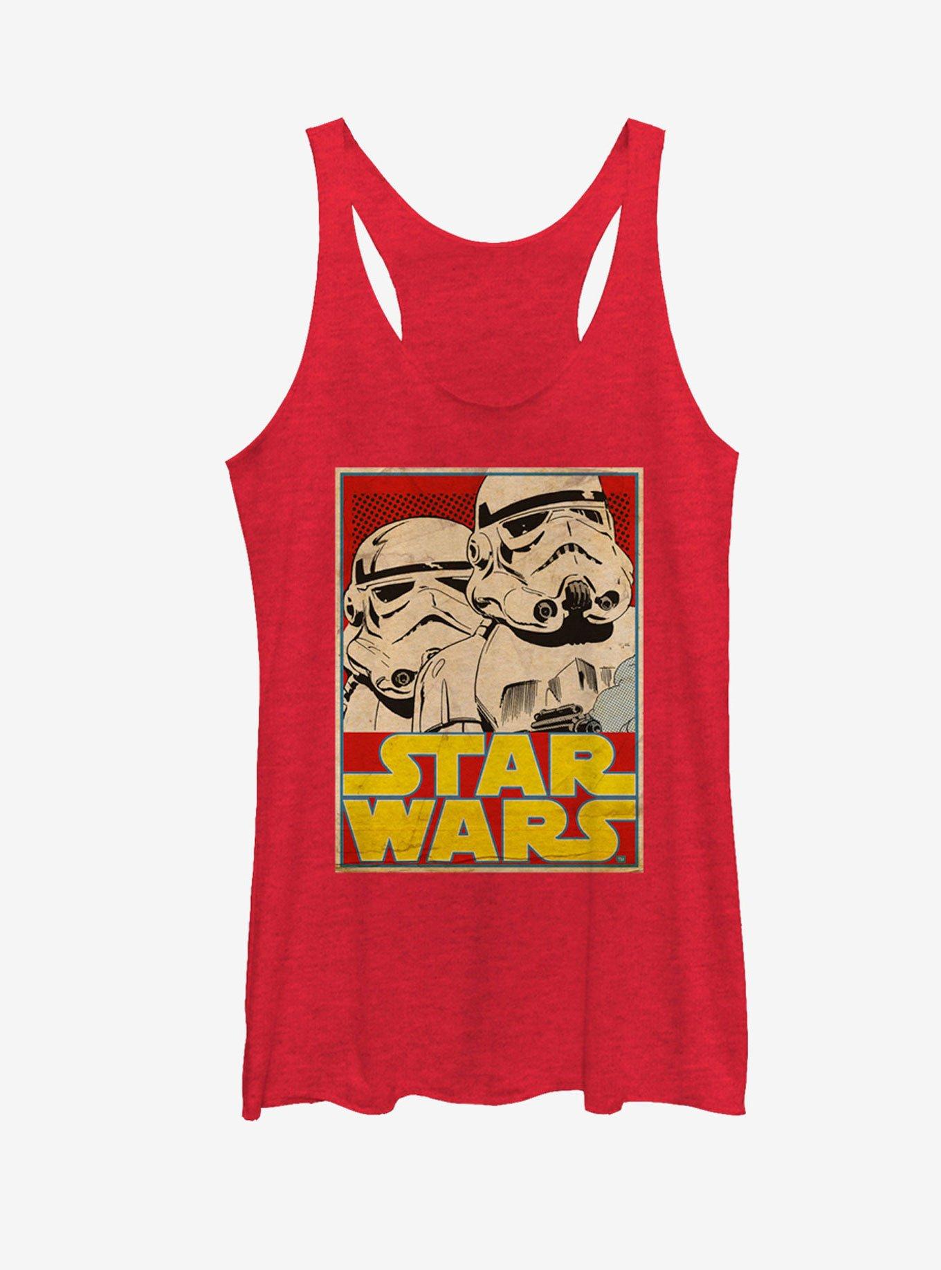 Star Wars Stormtrooper Trading Card Womens Tank, , hi-res