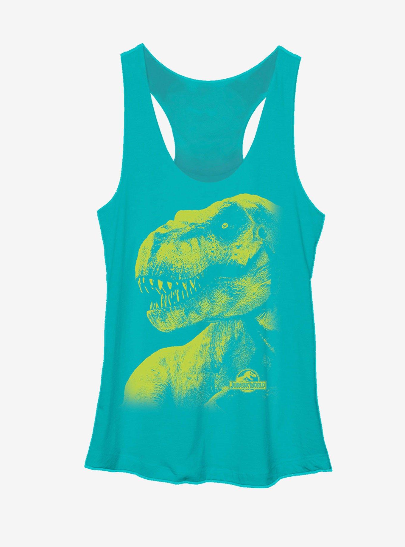 Jurassic World Tyrannosaurus Rex Teeth Womens Tank Top, , hi-res