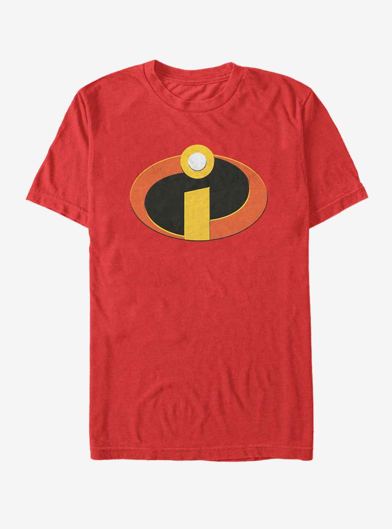 Disney Pixar The Incredibles Classic Logo T-Shirt, RED, hi-res