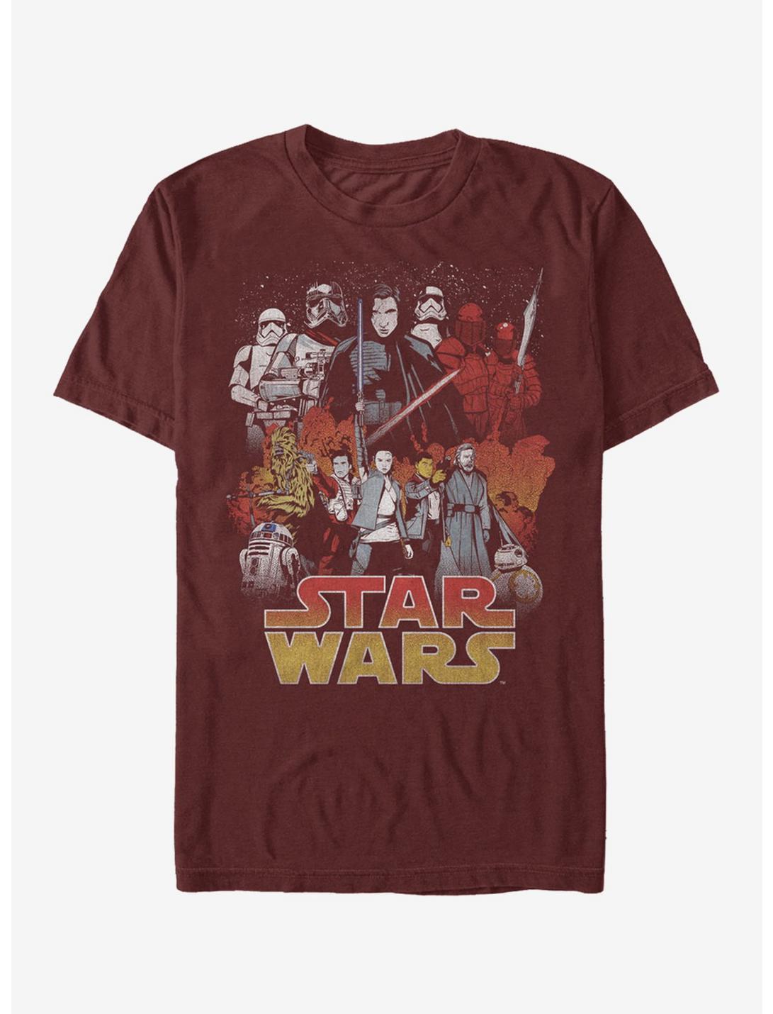 Star Wars Good and Evil T-Shirt, CARDINAL, hi-res