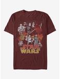 Star Wars Good and Evil T-Shirt, CARDINAL, hi-res