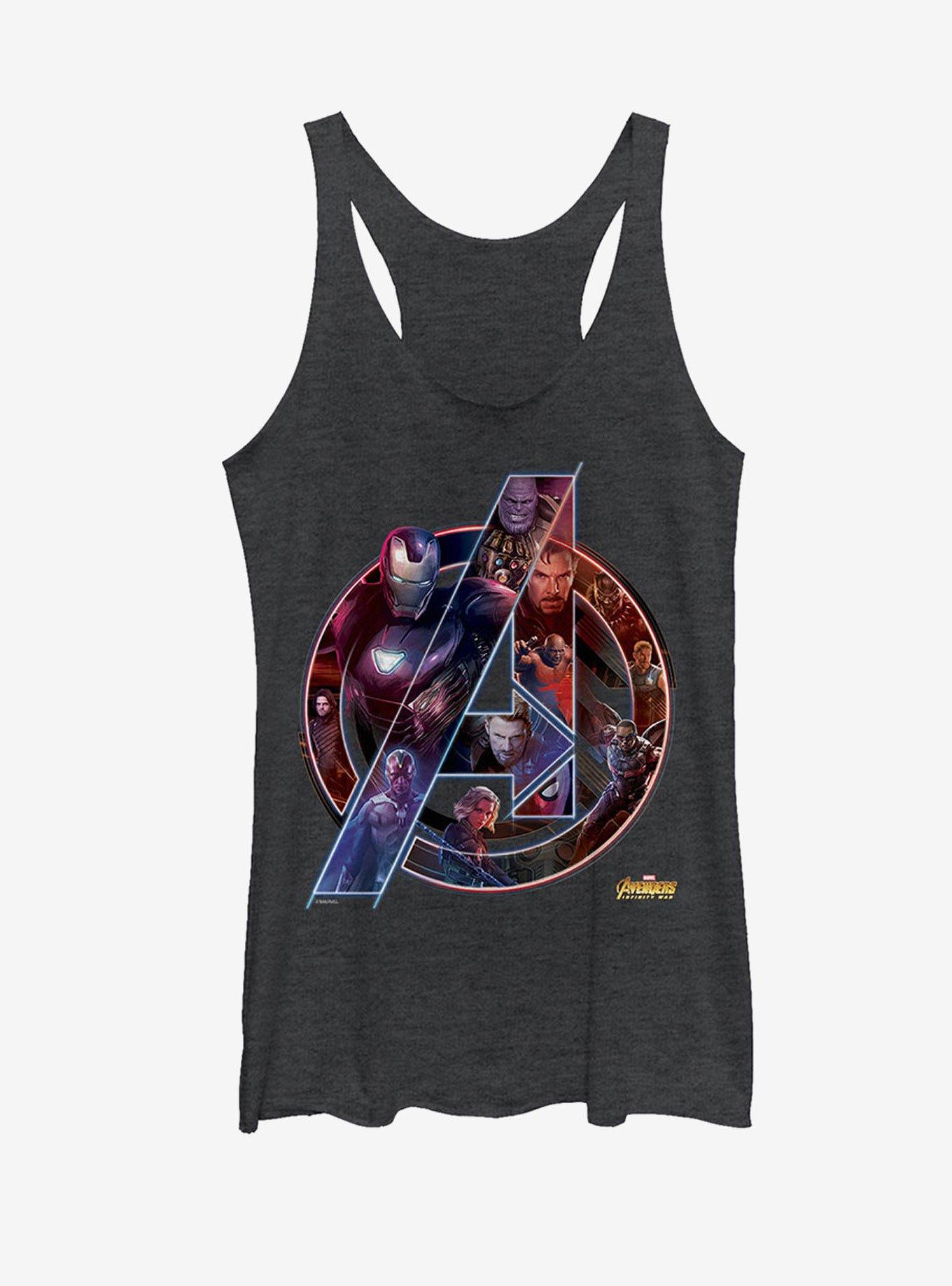 Marvel Avengers: Infinity War Logo Womens Tank, , hi-res