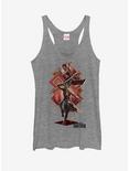 Marvel Black Panther 2018 Special Forces Womens Tank, GRAY HTR, hi-res