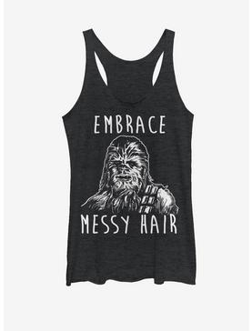 Star Wars Chewbacca Embrace Messy Hair Womens Tank, , hi-res
