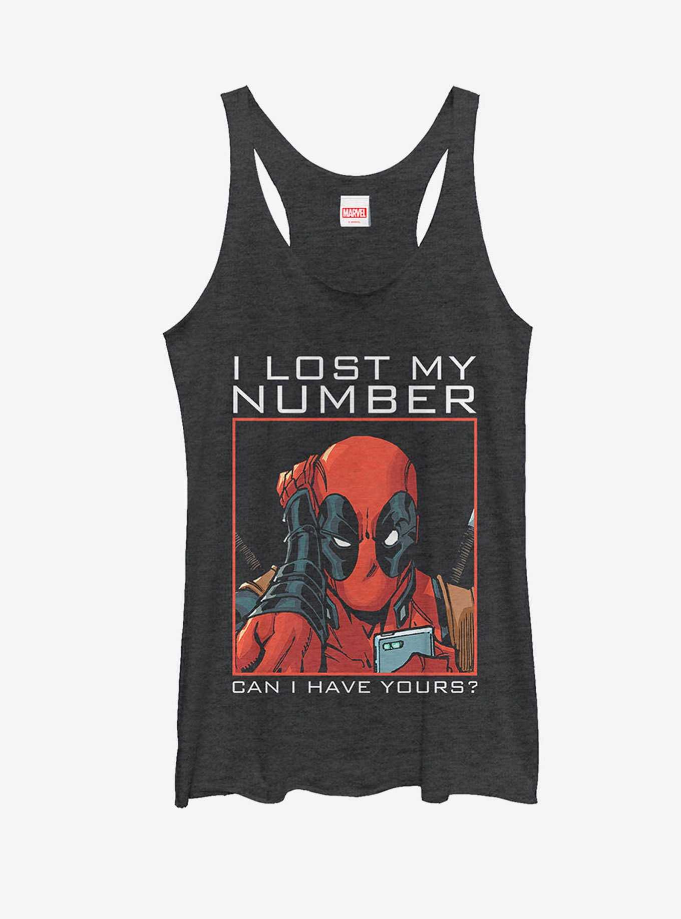 Marvel Deadpool Wants Your Number Womens Tank, , hi-res