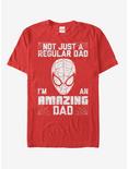 Marvel Father's Day Spider-Man Not Regular Dad T-Shirt, RED, hi-res