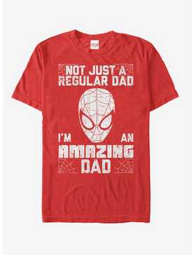 Marvel Father's Day Spider-Man Not Regular Dad T-Shirt, , hi-res