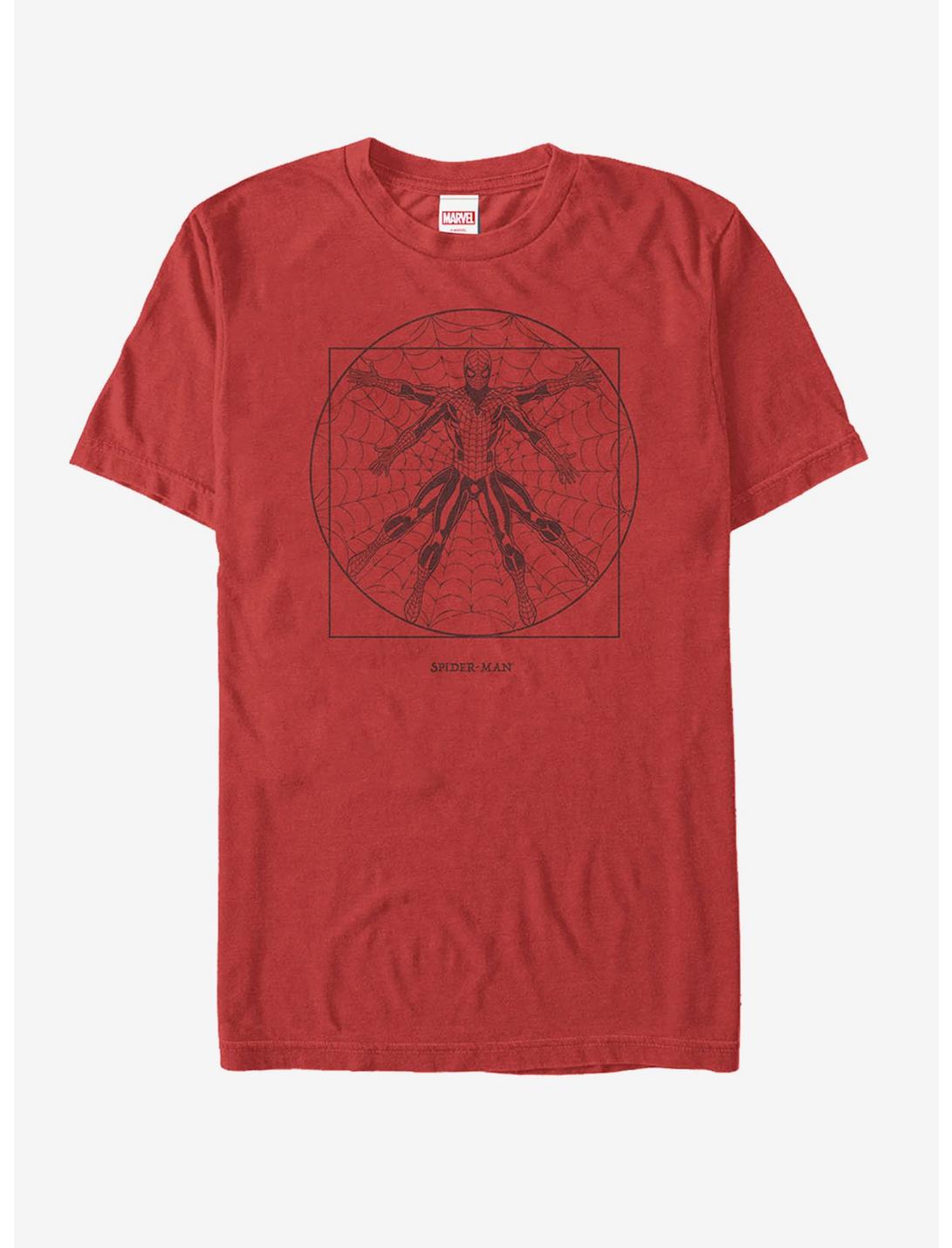 Marvel Spider-Man Double Art T-Shirt, RED, hi-res