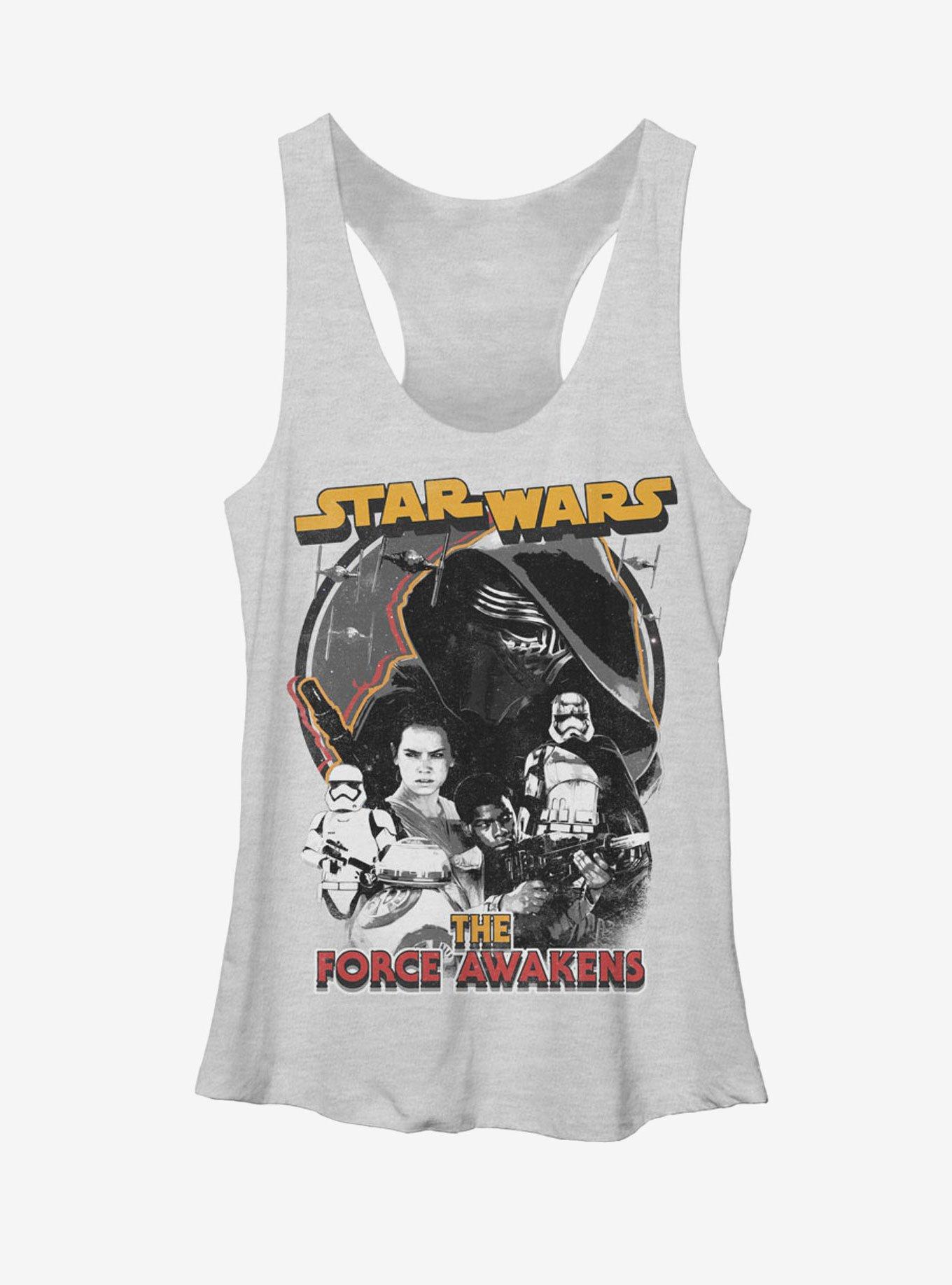 Star Wars The Force Awakens Distressed Womens Tank, , hi-res