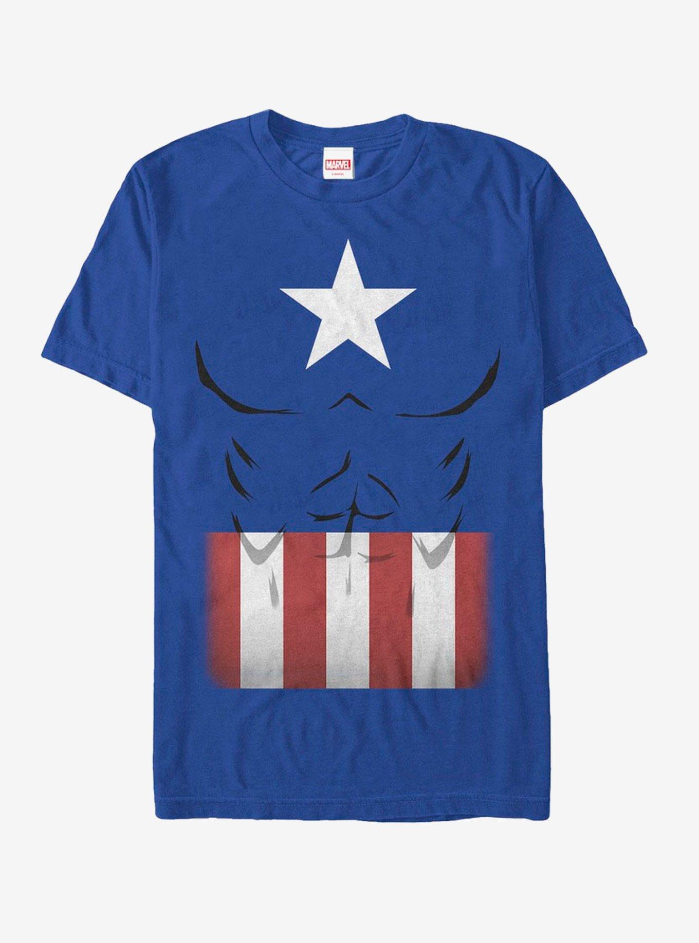 Marvel Halloween Captain America Costume T-Shirt, , hi-res