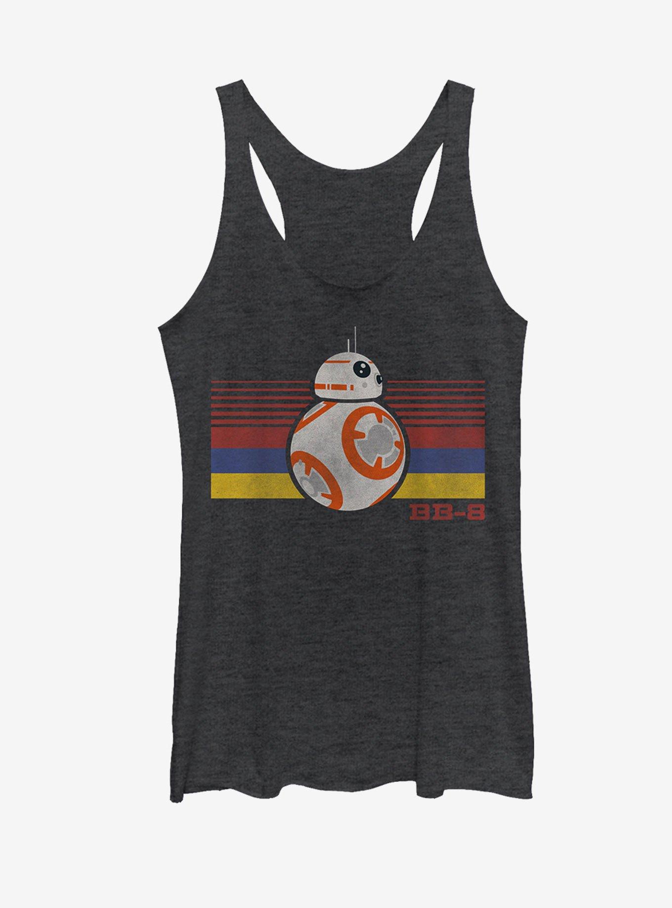 Star Wars BB-8 Retro Stripes Womens Tank, , hi-res