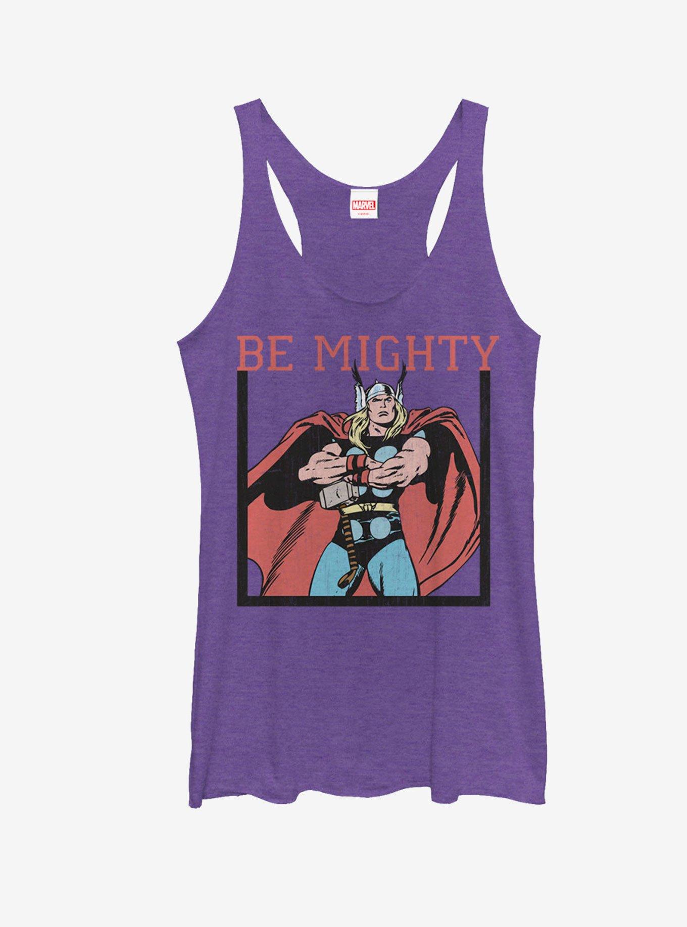 Marvel Classic Thor Be Mighty Womens Tank, , hi-res