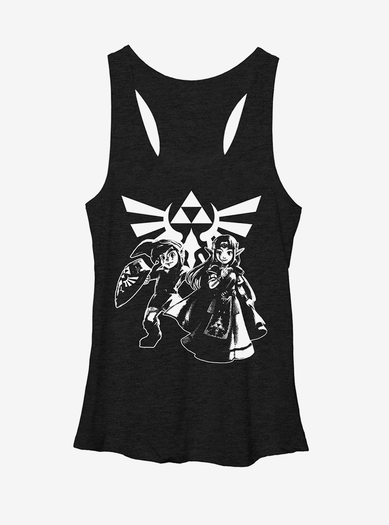 Nintendo Legend of Zelda Triforce Link Womens Tank, , hi-res