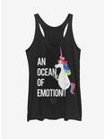 Disney Pixar Inside Out Rainbow Unicorn Ocean of Emotion Womens Tank, BLK HTR, hi-res